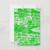 カスタマイズグランジ可能な空白の招待状カード 招待状 (裏面)