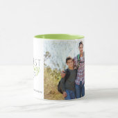 カスタマイズグ最高のロンのMommy Ever One写真 マグカップ (中央)