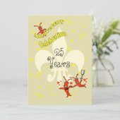 カスタマイズケージャンクロフィッシュ記念日パーティー 招待状 (スタンド正面)