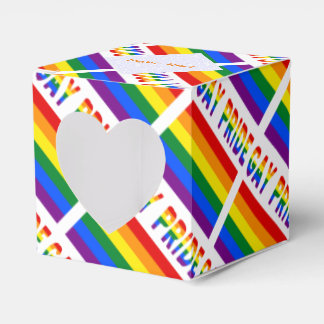 カスタマイズゲイプライドLGBTQタイルハート フェイバーボックス
