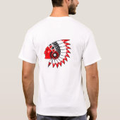 カスタマイズコロンビアPIEL ROJA - Tシャツ (裏面)