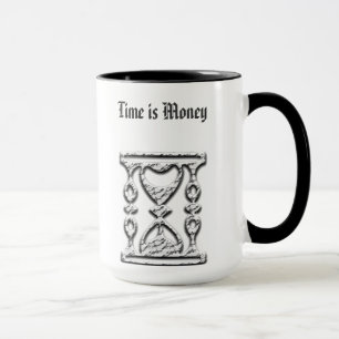 カスタマイズコーヒー・マグの砂時計最低無し マグカップ