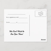 カスタマイズサロンテンプレート ポストカード (裏面)