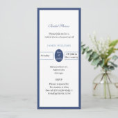 カスタマイズシンプルブライダルシャワー 招待状 (スタンド正面)