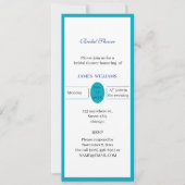 カスタマイズシンプルブライダルシャワー 招待状 (正面)