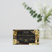 カスタマイズシンプル可能なアポイントメントカード 予約カード (スタンド正面)