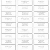 カスタマイズシンプル可能な結婚Guest住所 シール (正面)