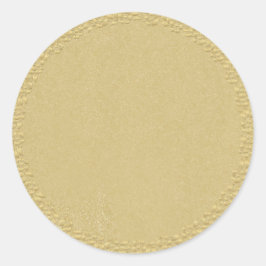 カスタマイズシンプル可能な金ゴールド ラウンドシール