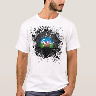 カスタマイズジプシーの（ばちゃばちゃ）跳ねるの写真- Tシャツ