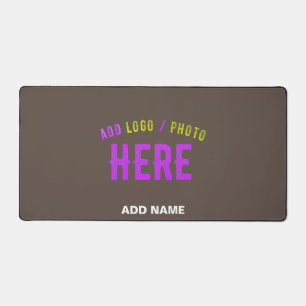 カスタマイズスタイリッシュ可能なモダンコーヒー検証済みブランド デスクマット