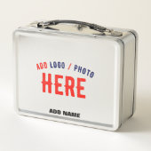 カスタマイズスタイリッシュ可能なモダンスチール検証済みブランド メタルランチボックス (裏面)