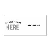 カスタマイズスタイリッシュ可能なモダン茶色の検証済みブランド ラバースタンプ (インプリント)