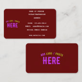 カスタマイズスタイリッシュ可能なモダン酸素血中検証済みブランド コーリングカード (正面/裏面)