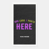 カスタマイズスタイリッシュ可能なモダン黒の検証済みブランド (正面)