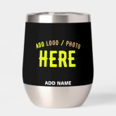 カスタマイズスタイリッシュ可能なモダン黒の検証済みブランド (背面)