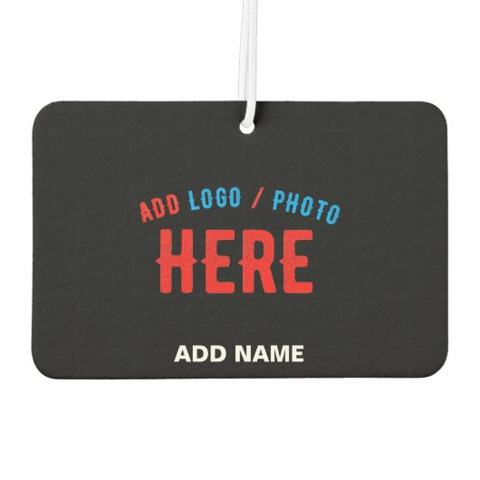 カスタマイズスタイリッシュ可能なモダン黒の検証済みブランド カーエアーフレッシュナー (裏面)