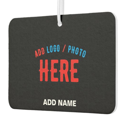 カスタマイズスタイリッシュ可能なモダン黒の検証済みブランド カーエアーフレッシュナー (左)