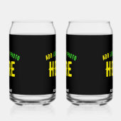 カスタマイズスタイリッシュ可能なモダン黒の検証済みブランド ガラス缶 (左)