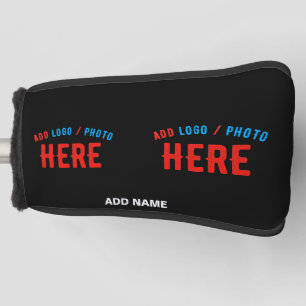 カスタマイズスタイリッシュ可能なモダン黒の検証済みブランド ゴルフヘッドカバー