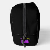 カスタマイズスタイリッシュ可能なモダン黒の検証済みブランド ドップキット (右)