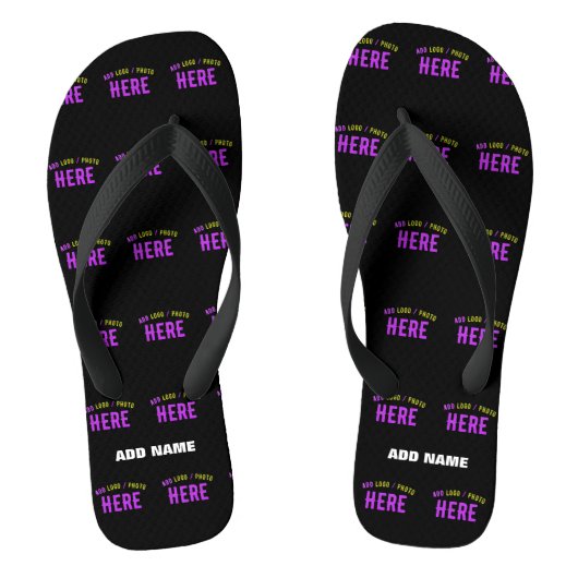 カスタマイズスタイリッシュ可能なモダン黒の検証済みブランド ビーチサンダル (フットベッド)