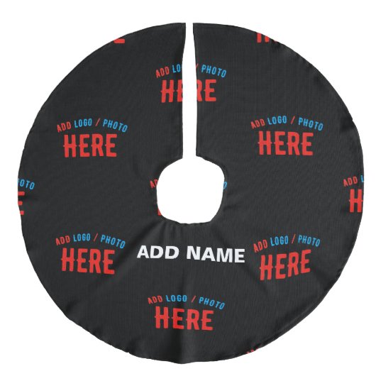 カスタマイズスタイリッシュ可能なモダン黒の検証済みブランド フェイクリネンツリースカート (正面)