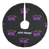 カスタマイズスタイリッシュ可能なモダン黒の検証済みブランド フェイクリネンツリースカート (正面)