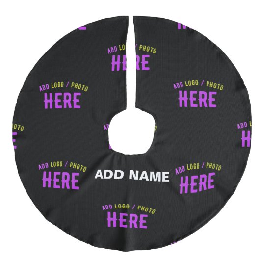 カスタマイズスタイリッシュ可能なモダン黒の検証済みブランド フェイクリネンツリースカート (正面)