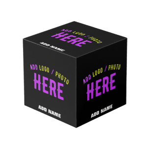 カスタマイズスタイリッシュ可能なモダン黒の検証済みブランド フォトキューブ