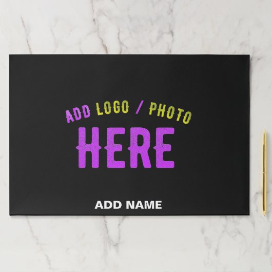 カスタマイズスタイリッシュ可能なモダン黒の検証済みブランド ペーパーパッド (インサイチュ)