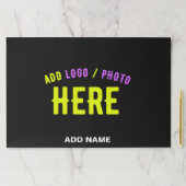 カスタマイズスタイリッシュ可能なモダン黒の検証済みブランド ペーパーパッド (インサイチュ)