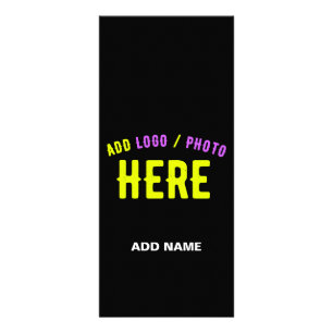 カスタマイズスタイリッシュ可能なモダン黒の検証済みブランド ラックカード