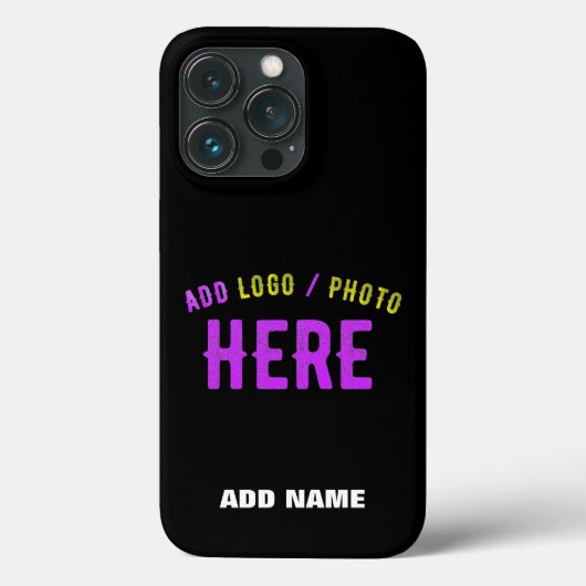 カスタマイズスタイリッシュ可能なモダン黒の検証済みブランド Case-Mate iPhoneケース (裏面)