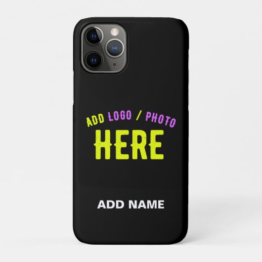 カスタマイズスタイリッシュ可能なモダン黒の検証済みブランド Case-Mate iPhoneケース (裏)