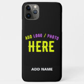 カスタマイズスタイリッシュ可能なモダン黒の検証済みブランド Case-Mate iPhoneケース (裏面)