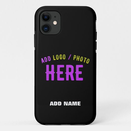 カスタマイズスタイリッシュ可能なモダン黒の検証済みブランド Case-Mate iPhoneケース (裏面)
