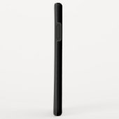 カスタマイズスタイリッシュ可能なモダン黒の検証済みブランド Case-Mate iPhoneケース (裏面/右)
