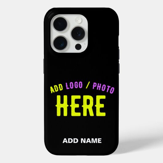 カスタマイズスタイリッシュ可能なモダン黒の検証済みブランド Case-Mate iPhoneケース (裏面)