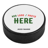 カスタマイズスタイリッシュ可能な白モダン検証済みブランド アイスホッケーパック (3/4)