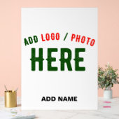 カスタマイズスタイリッシュ可能な白モダン検証済みブランド アクリルサイン (ウェディング)