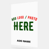 カスタマイズスタイリッシュ可能な白モダン検証済みブランド アクリルサイン (傾斜)