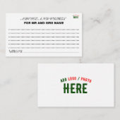 カスタマイズスタイリッシュ可能な白モダン検証済みブランド アドバイスカード (正面/裏面)