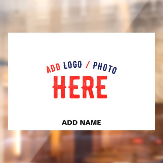 カスタマイズスタイリッシュ可能な白モダン検証済みブランド ウィンドウサイン (シート2)