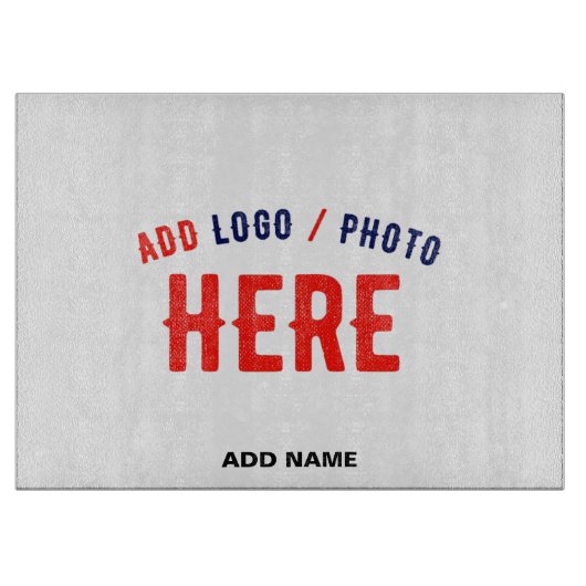 カスタマイズスタイリッシュ可能な白モダン検証済みブランド カッティングボード (正面)