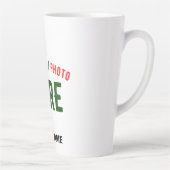 カスタマイズスタイリッシュ可能な白モダン検証済みブランド カフェラテマグ (右)