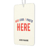 カスタマイズスタイリッシュ可能な白モダン検証済みブランド カーエアーフレッシュナー (左)