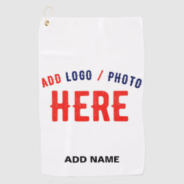 カスタマイズスタイリッシュ可能な白モダン検証済みブランド ゴルフタオル