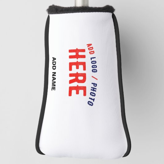 カスタマイズスタイリッシュ可能な白モダン検証済みブランド ゴルフヘッドカバー (回転90)