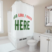 カスタマイズスタイリッシュ可能な白モダン検証済みブランド シャワーカーテン (インサイチュ)