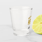 カスタマイズスタイリッシュ可能な白モダン検証済みブランド ショットグラス (左)